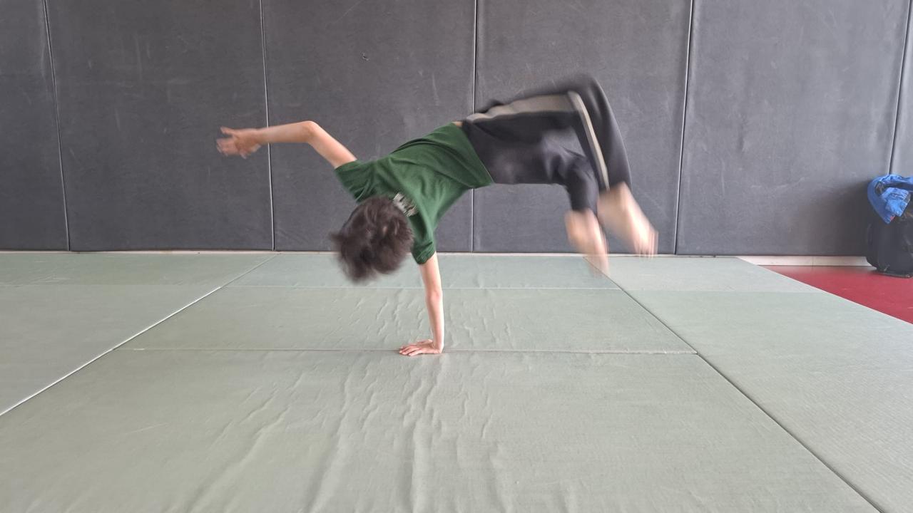 Coup de pied — agilité et acrobaties
