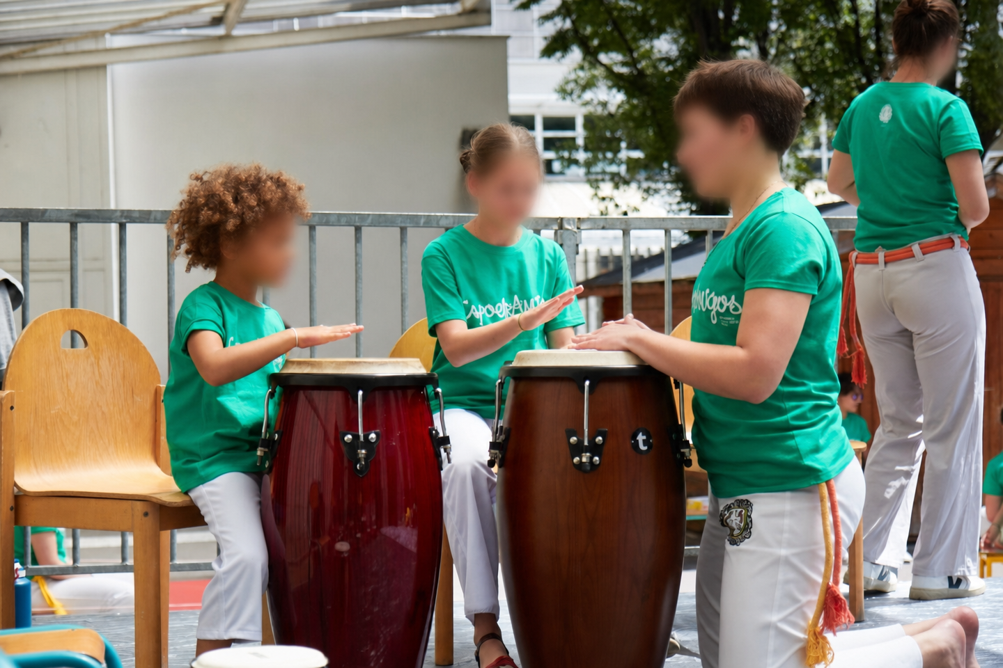 Berimbau et atabaque — éveil musical